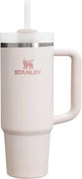 STANLEY Quencher H2.0 Tumbler with Handle and Straw 30 oz, Rose Quartz 2.0