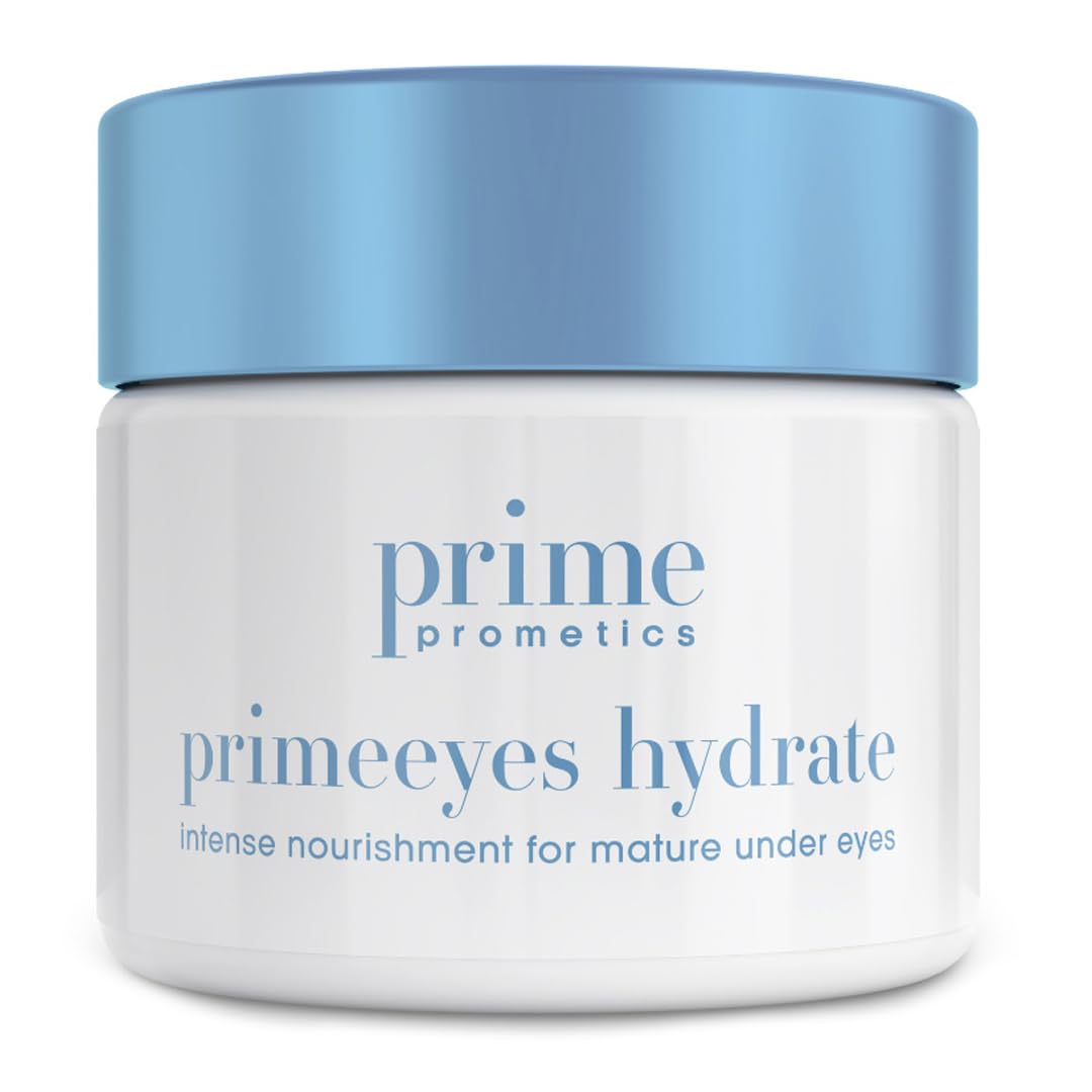 PRIME PROMETICS PrimeEyes Hydrate Under Eye Cream for Mature Women – Hydrating Eye Cream for Dark Circles and Wrinkle Repair – Soft, Glowing & Healthy Under Eyes PRIME PROMETICS