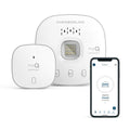 CHAMBERLAIN Smart Garage Control - Wireless Garage Hub and Sensor with Wifi & Bluetooth - Smartphone Controlled, myQ-G0401-ES, White CHAMBERLAIN