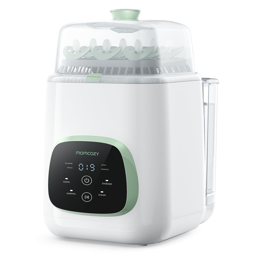 Momcozy KleanPal Pro Baby Bottle Washer, Sterilizer & Dryer - All-in-One Cleaning Machine for Bottles, Pump Parts & Baby Essentials - Time-Saving & Effortless Care Momcozy