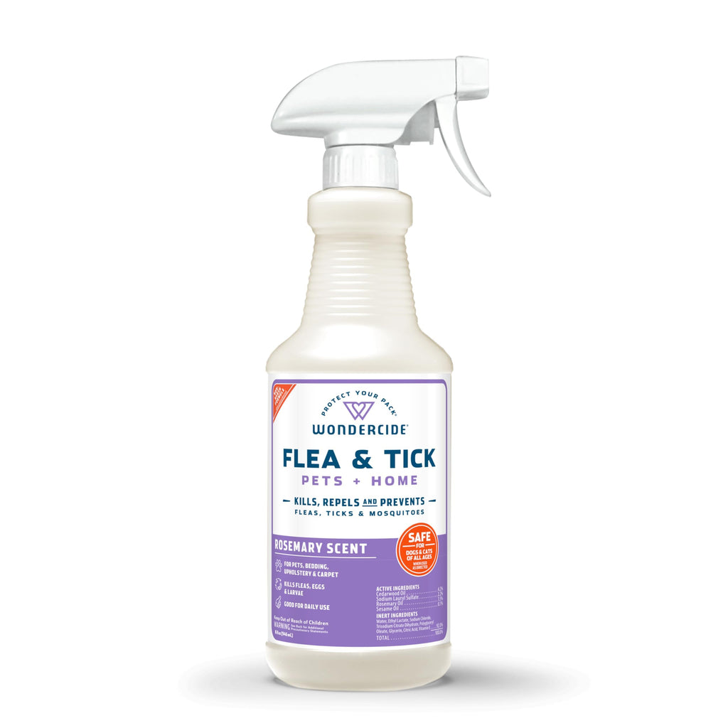 Wondercide Rose Flea & Tick Spray for Pets Plus Home with Natural Essential Oils 16 fl. oz. Wondercide