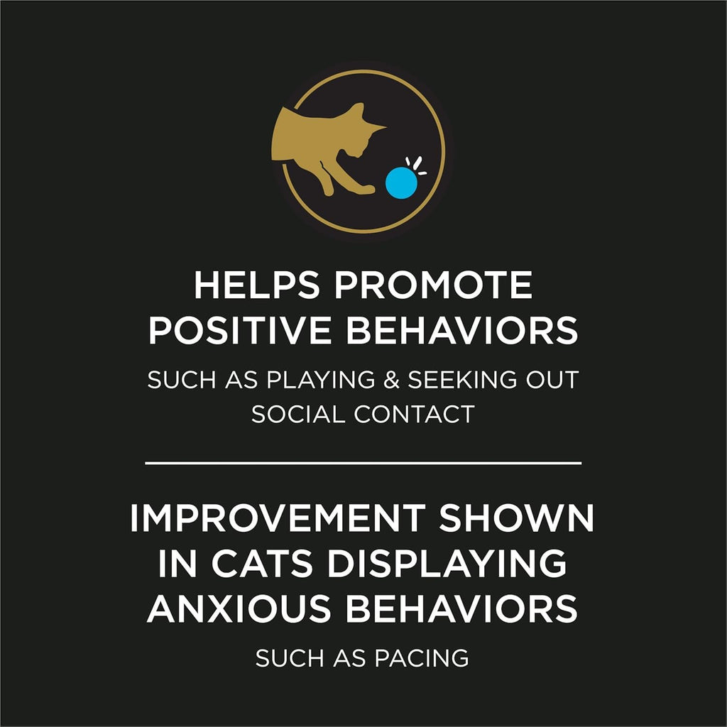 Pro Plan Veterinary Diets Calming Care Cat Supplements Probiotic Powder for Behavioral Support, 30-Count Box Pro Plan Veterinary Diets
