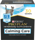 Pro Plan Veterinary Diets Calming Care Cat Supplements Probiotic Powder for Behavioral Support, 30-Count Box Pro Plan Veterinary Diets