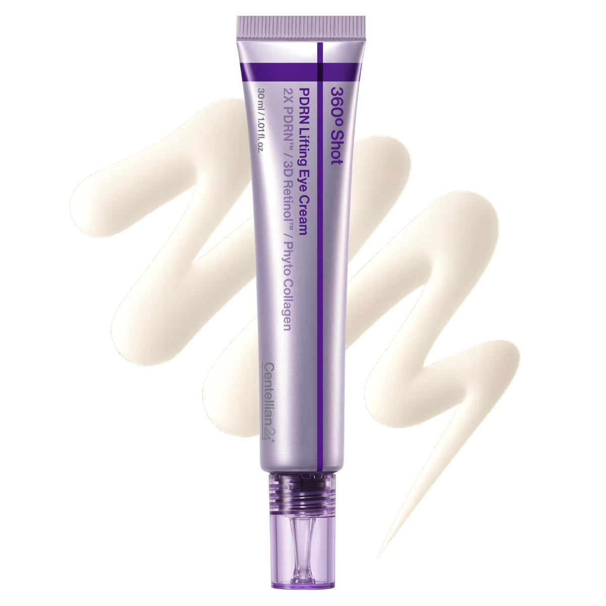 CENTELLIAN 24 360º Shot PDRN Eye Cream - Anti-Aging Retinol Eye Cream with TECA, Collagen, Firming & Wrinkle Smoothing, Hydrating Care for Dark Circles, Under-Eye Bags & Crow's Feet, 1.01 fl oz CENTELLIAN 24