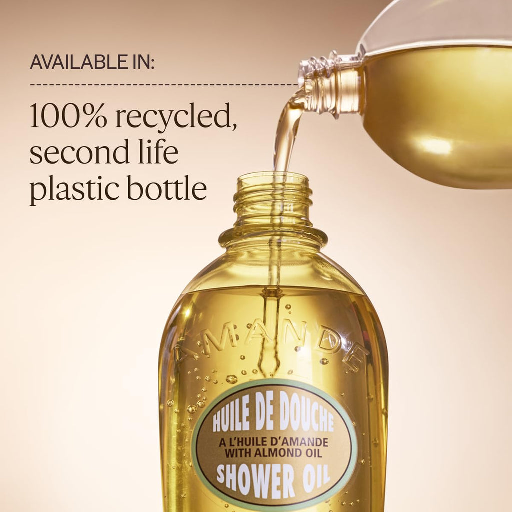 L'OCCITANE Cleansing & Softening Almond Shower Oil. 16.90 fl oz L'OCCITANE
