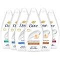 Dove Moisturizing Body Wash, Variety 6-Pack, 15.2 Oz Ea Dove