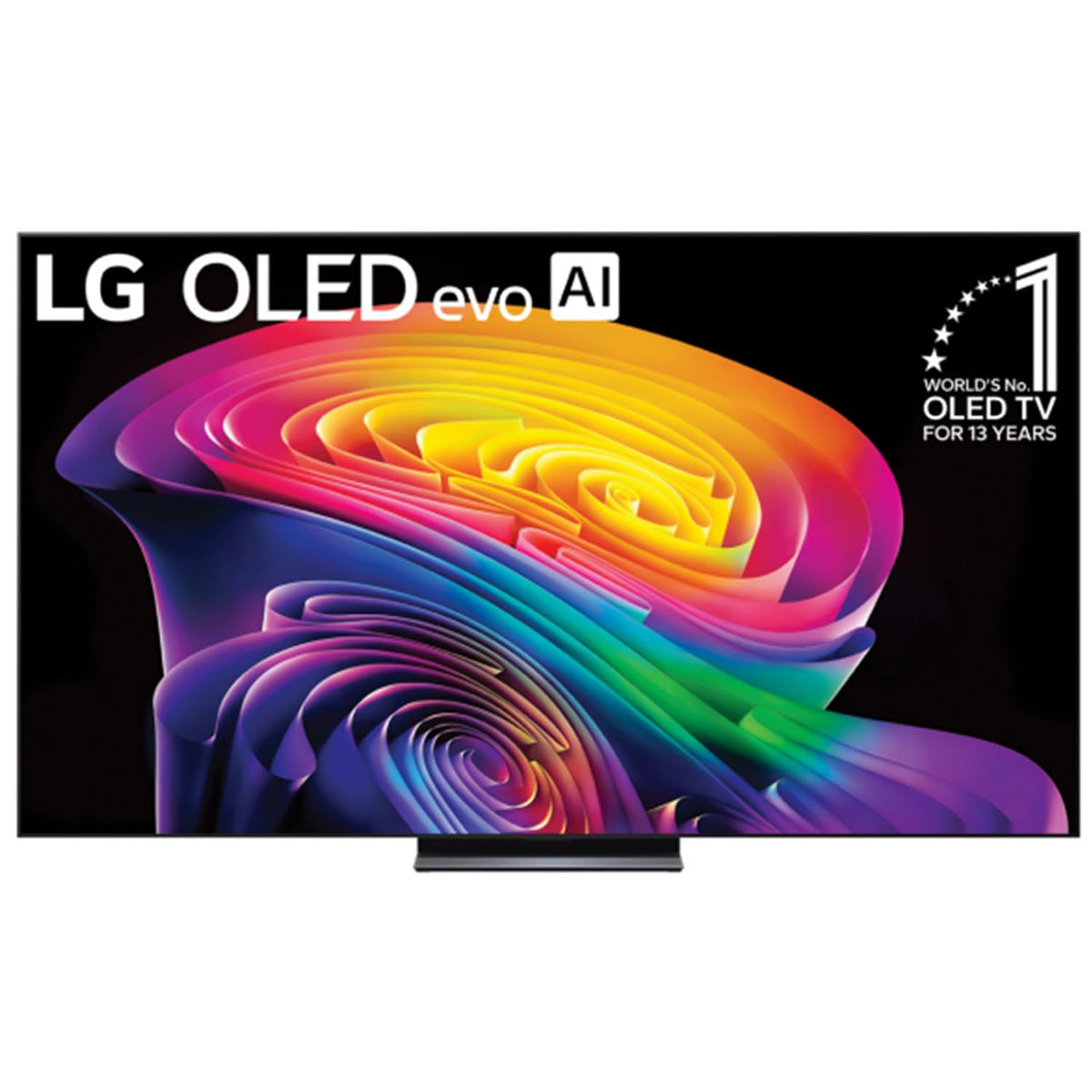 LG 77-Inch OLED evo AI 4K C6 Series Smart TV (2026) a11 AI Processor Gen3, Dolby Vision, Dolby Atmos, HDR10, 165Hz, AI Super Upscaling 4K OLED77C6HUP Bundle with Deco Essentials Protection +Guidebook LG