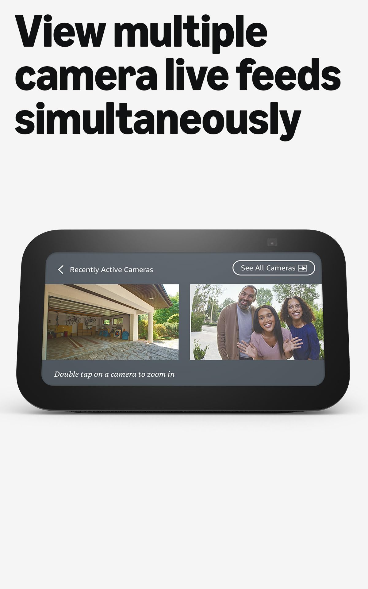 Amazon Echo Show 5 (newest model), Smart display, Designed for Alexa+, 2x the bass and clearer sound, Charcoal Amazon