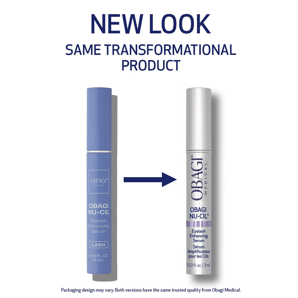 Obagi Nu-Cil Eyelash Enhancing Serum – Nourishing Lash Serum with Biotin for Thicker & More Defined-Looking Lashes – 0.1 oz Obagi Medical