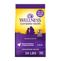 Wellness Complete Health Adult Dry Dog Food, Wholesome Grain Kibble, Natural, Chicken and Oatmeal Recipe, 38 lb Bag Wellness