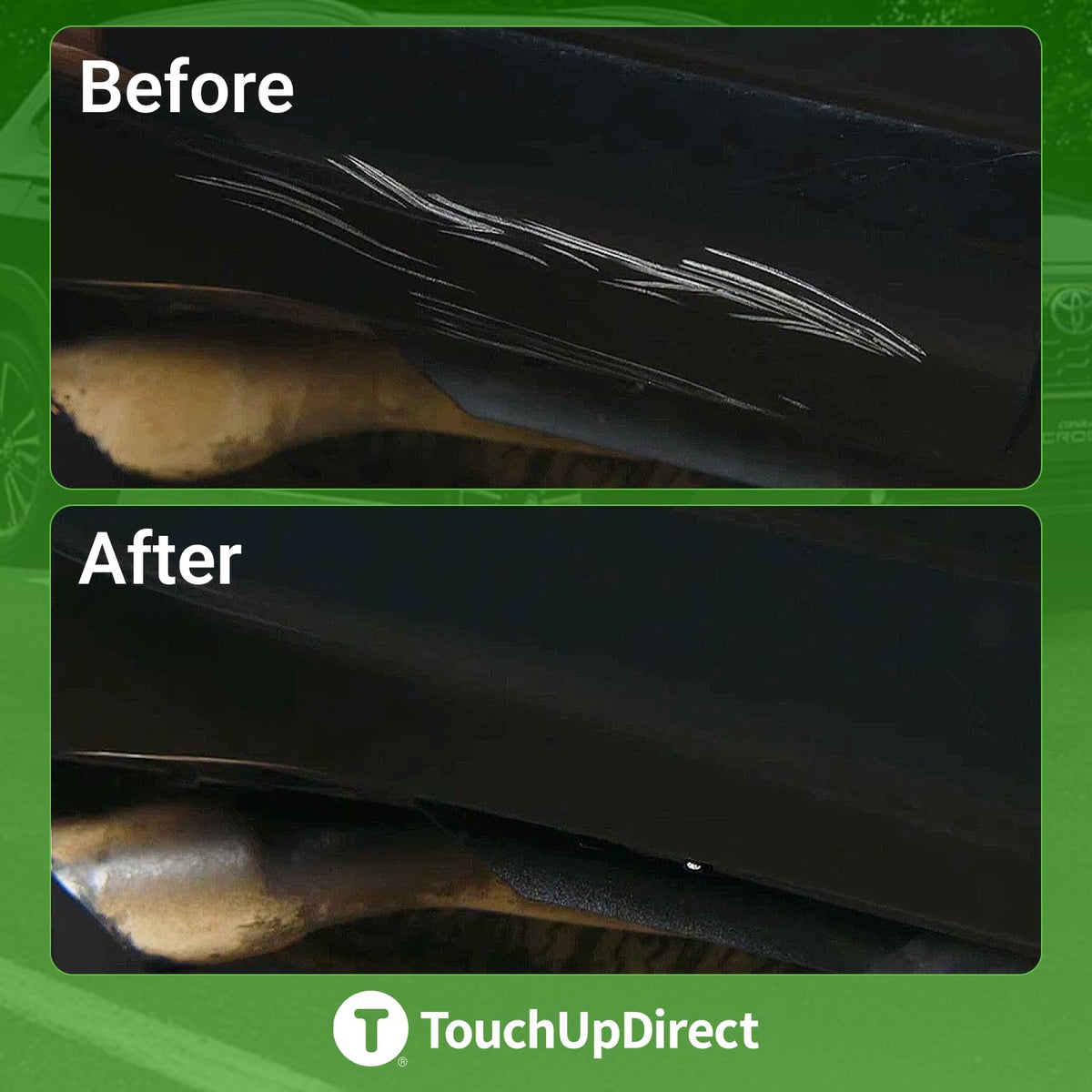 TouchUpDirect Car Paint Touch Up Spray Kit – Compatible with Ford LQ Pale Adobe Metallic Exact Match Auto Paint Kit with Car Color Spray and Clearcoat, for Repainting or Scratch Repair, Essential Kit TouchUpDirect