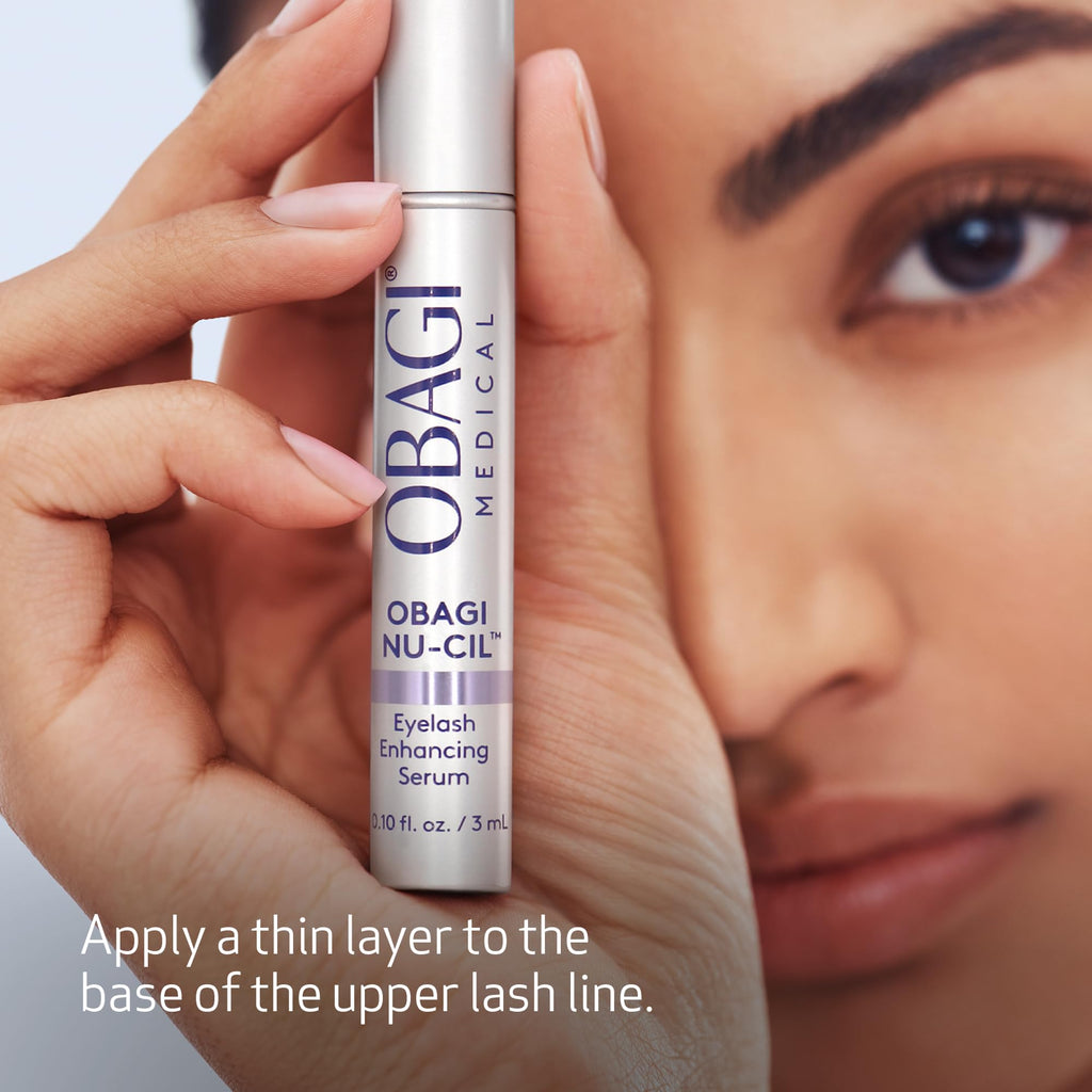 Obagi Nu-Cil Eyelash Enhancing Serum – Nourishing Lash Serum with Biotin for Thicker & More Defined-Looking Lashes – 0.1 oz Obagi Medical