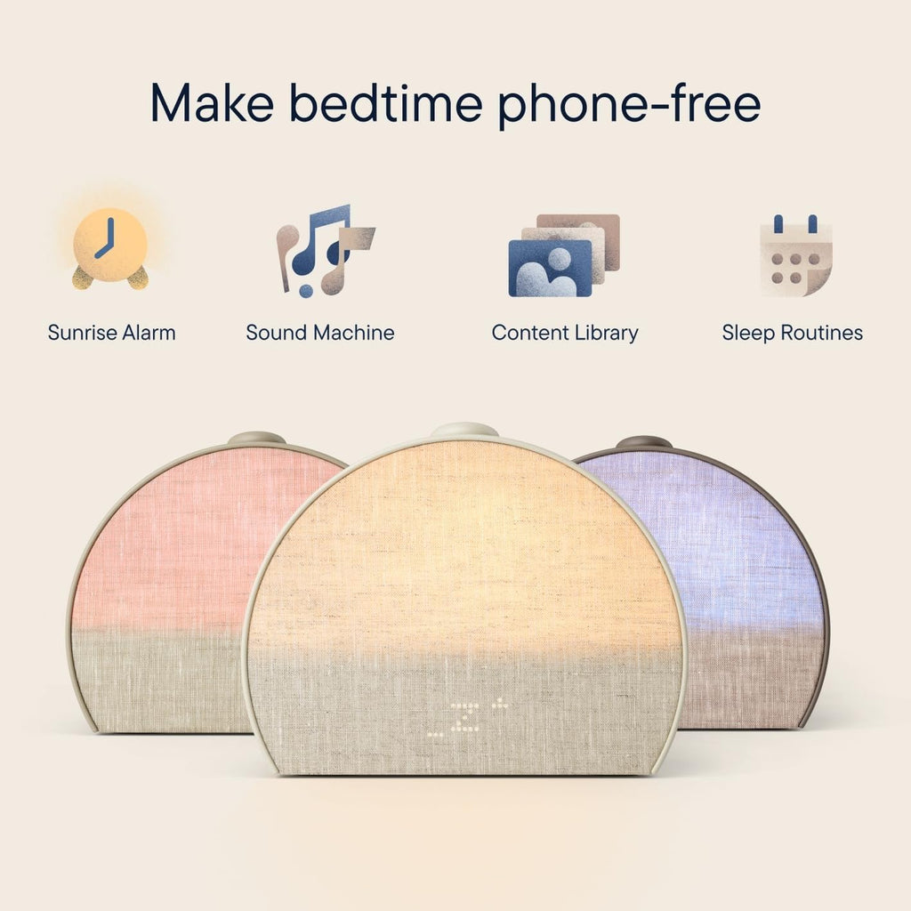 Hatch Restore 3 | Sunrise Alarm Clock, Smart Light, Sleep Audio (Putty) Hatch Baby