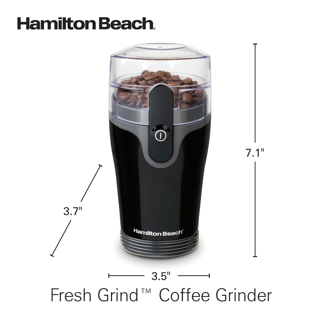 Hamilton Beach Fresh Grind Electric Coffee Grinder For Up To 12 Cups Hamilton Beach