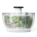 OXO Good Grips Salad Spinner | Lettuce Spinner | Fruit Washer | Fruit Washing Bowl with Strainer | Vegetable Cleaner | Salad Cleaner | Lettuce Washer | 6.22 Quart Capacity OXO