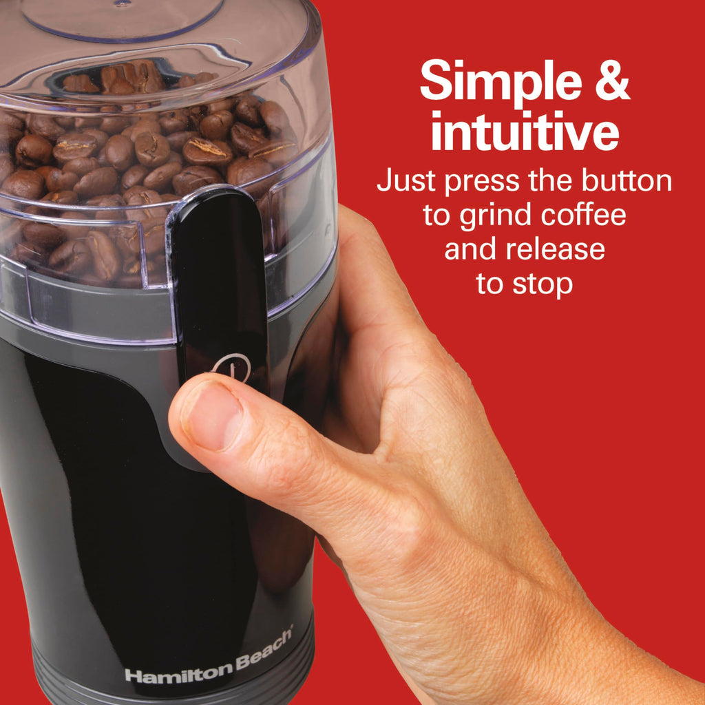 Hamilton Beach Fresh Grind Electric Coffee Grinder For Up To 12 Cups Hamilton Beach