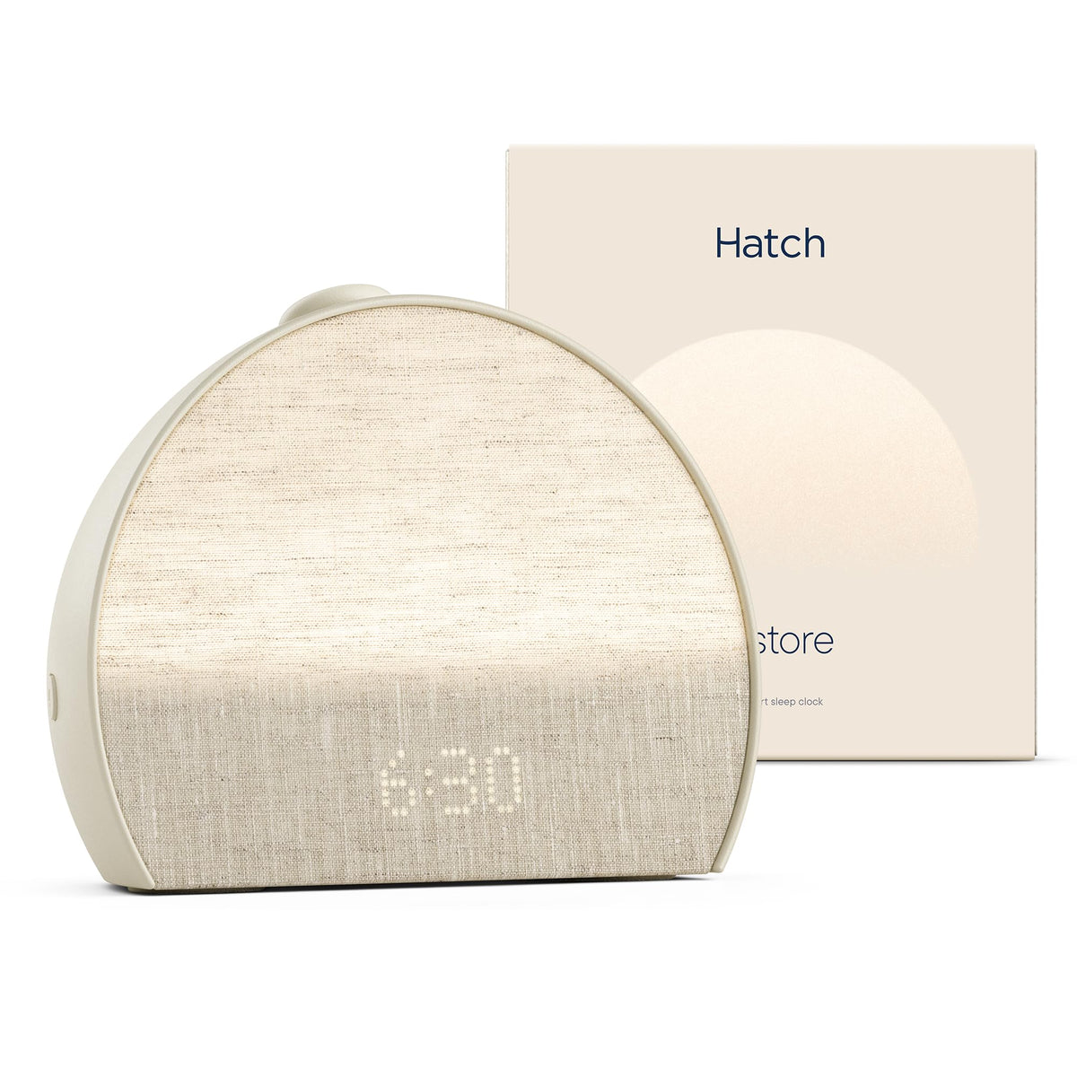 Hatch Restore 3 | Sunrise Alarm Clock, Smart Light, Sleep Audio (Putty) Hatch Baby