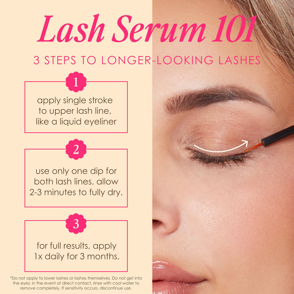 Grande Cosmetics GrandeLASH-MD Lash Enhancing Serum - Peptide & Vitamin Infused Formula for Longer, Thicker, Fuller Looking Lashes - Ophthalmologist Tested, Cruelty-Free, 6 Week Supply (1mL) Grande Cosmetics