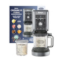 Ninja CREAMi Deluxe Ice Cream Maker | 11-in-1 Create Frozen Desserts, Sorbet, Milkshakes, Yogurt & More | Includes 2 Dishwasher Safe XL 24 Oz. Tubs with storage lids | Silver | NC501 Ninja