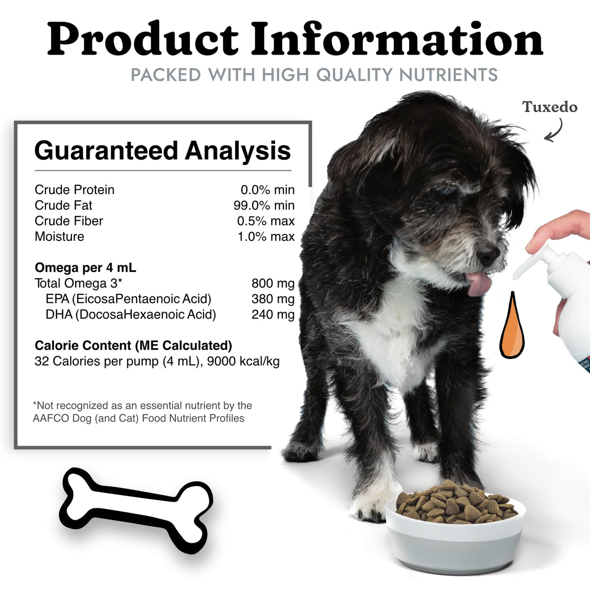 Fish Oil for Dogs, Healthy Skin & Coat Salmon Pollock Liquid Omega 3, 64 oz Vital Pet Life