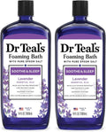 Dr Teal's Foaming Bath with Pure Epsom Salt, Soothe & Sleep with Lavender